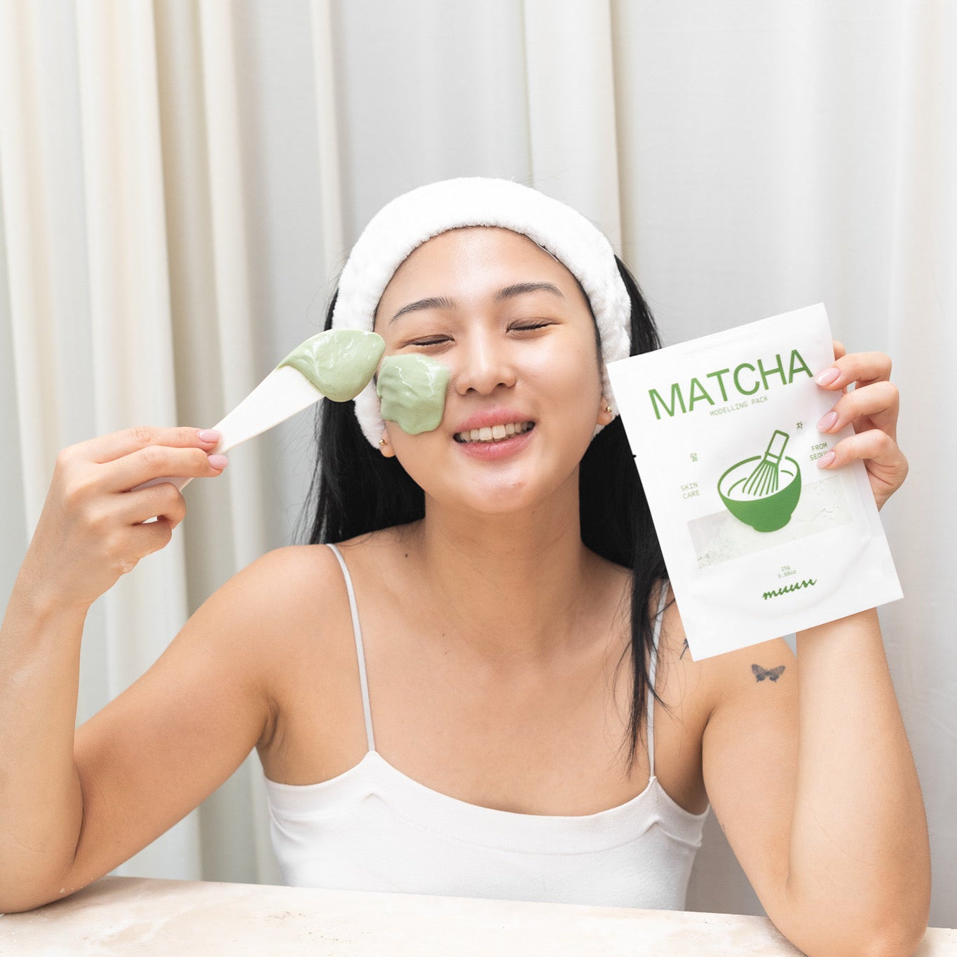Matcha Modelling Mask