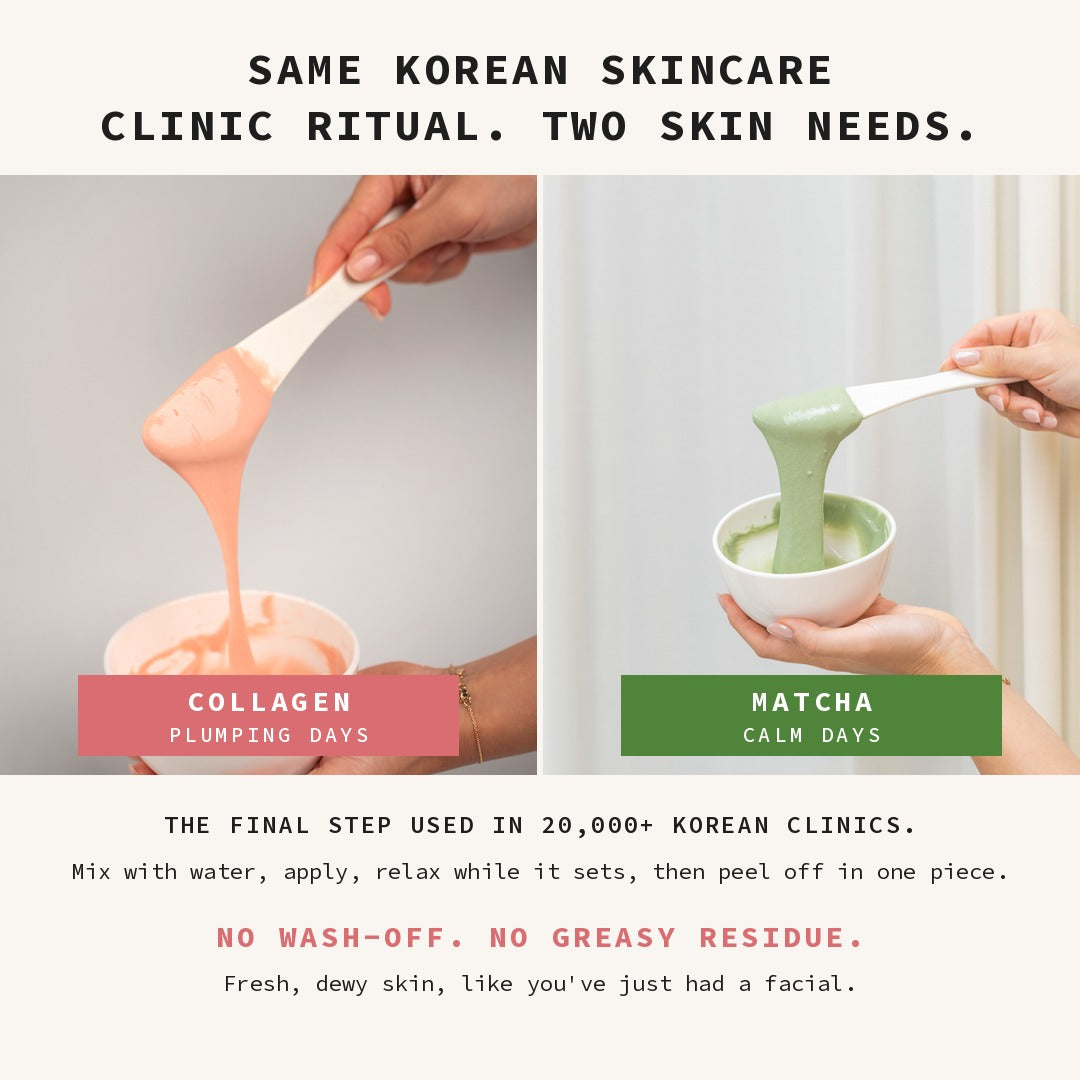 Matcha & Collagen Modelling Mask Mix Bundle