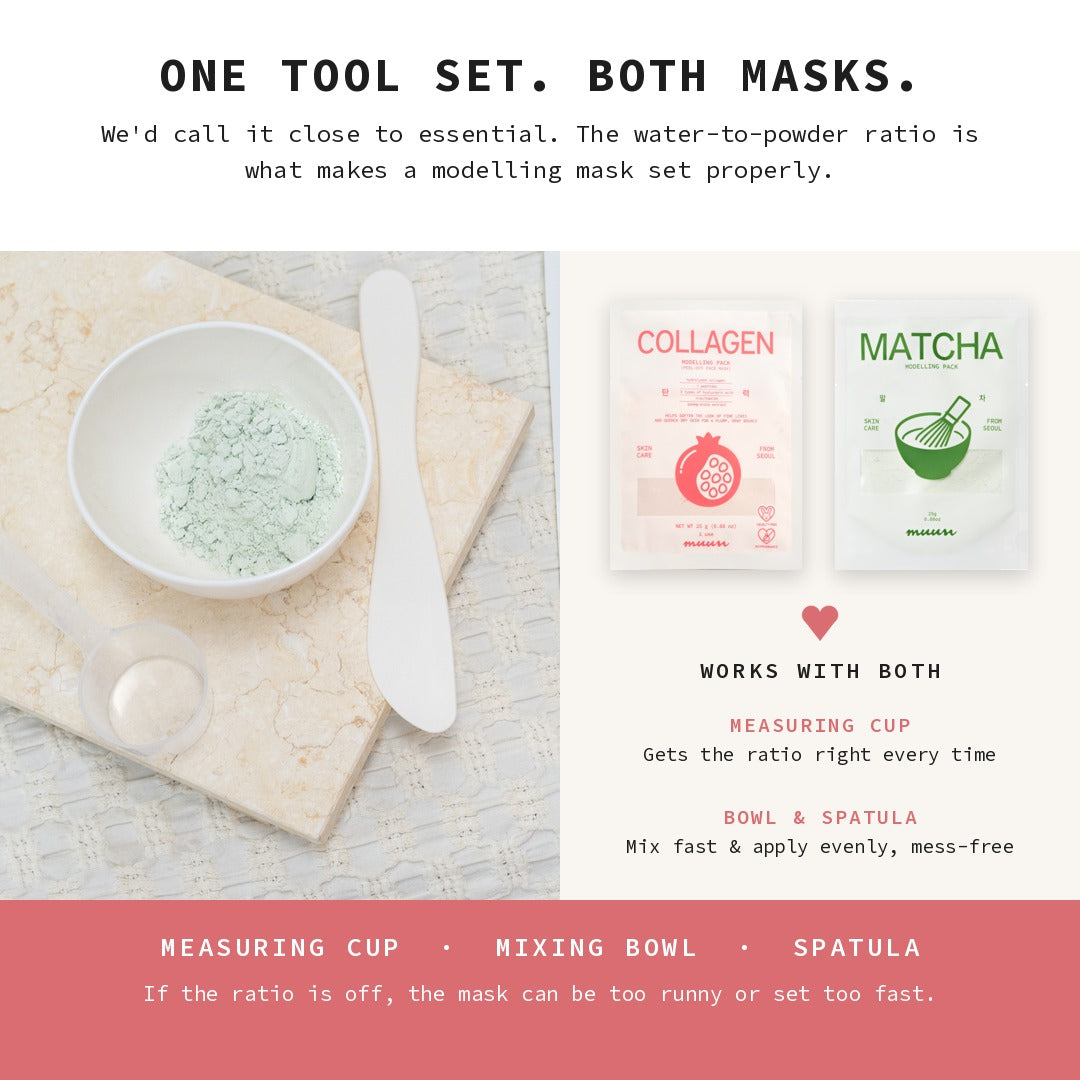 Matcha & Collagen Modelling Mask Mix Bundle